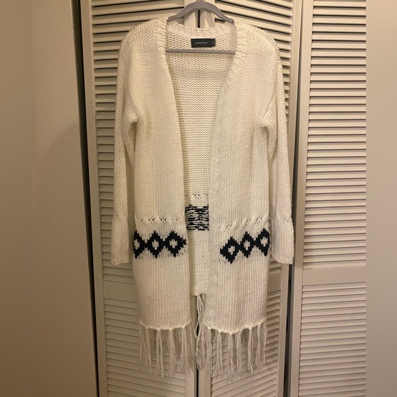 MINKPINK Fringe Festive Cardigan Sweater - Picture 2 of 7